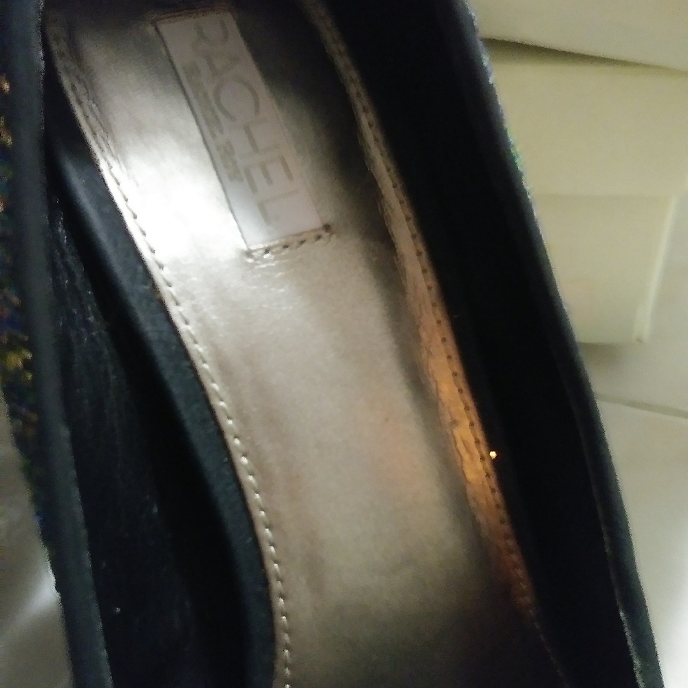 Stunning Rachel Roy Mermaid Green glittery heels! - Picture 7 of 7